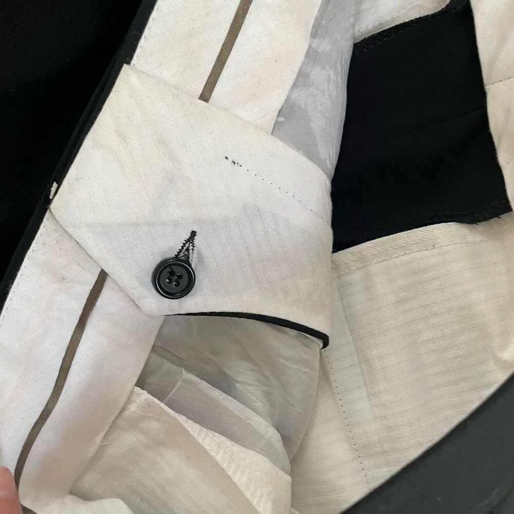 Hugo Boss Black Suit 3 Button Pleated Cuffed 42L